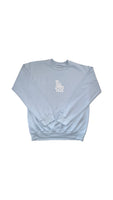 LA BARBWIRE CREWNECK (baby blue)